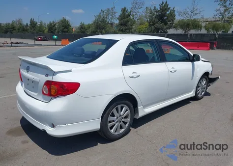 2010 Toyota Corolla S из США, поврежденный, VIN 2T1BU4EE0AC412693